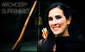 female archer archery superhero