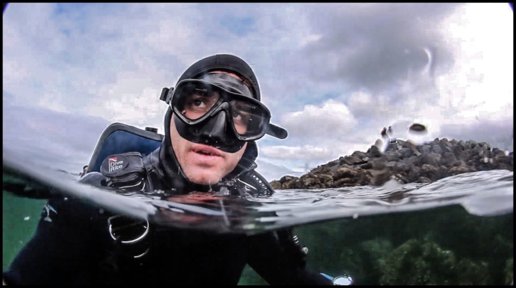 depression scuba diver in cold water No Blog Title Set