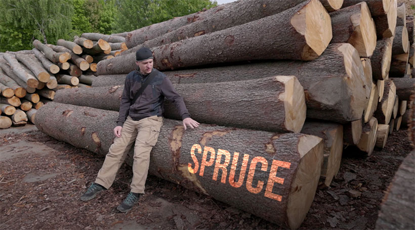 Spruce Logs